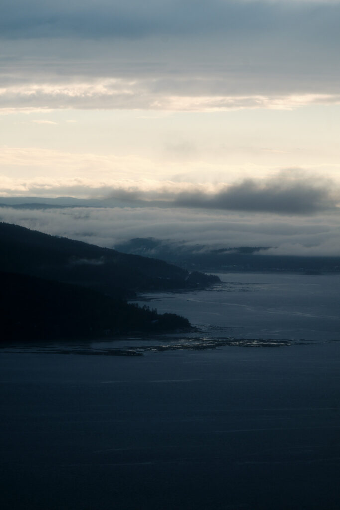 On top of a fjord