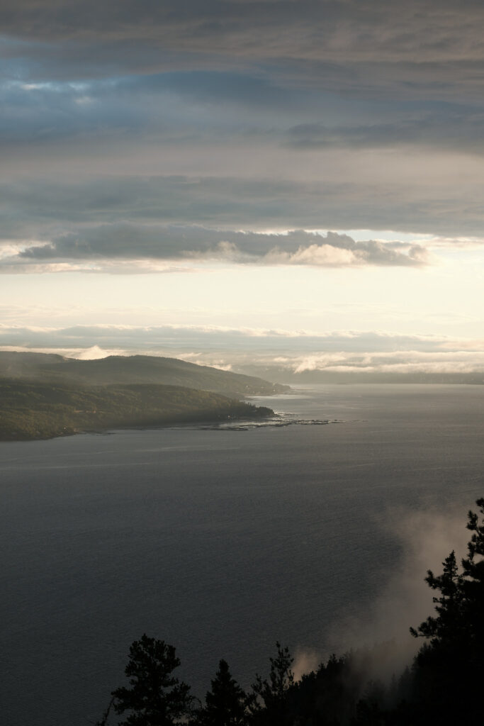 On top of a fjord